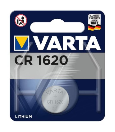 Pile bouton CR1620 Varta Lithium 3V