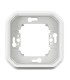 Support plaque encastré 1 poste Plexo blanc / Legrand