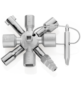 TwinKey Clé multifonctionnelle pourtous les systèmes de fermeture usuels