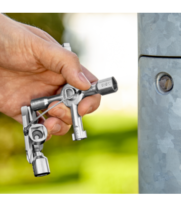 TwinKey Clé multifonctionnelle pourtous les systèmes de fermeture usuels