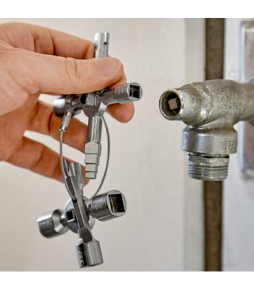 TwinKey Clé multifonctionnelle pourtous les systèmes de fermeture usuels