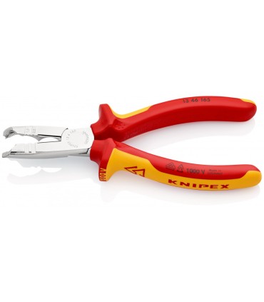 Pince à dégainer et à dénuder isolée 1000 V - 165mm - Chromée