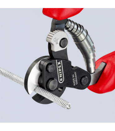 Coupe-câbles acier 160mm - 6mm - Gainage bi-matière