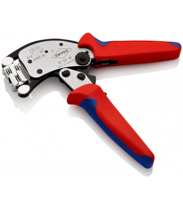 Pince à sertir automatique embouts de câble tête rotative 0,08-16mm²