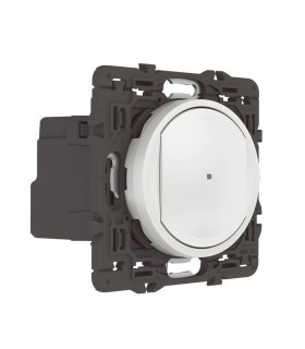 Interrupteur avec Neutre connecté Céliane with Netatmo sans plaque blanc