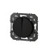 Dooxie Double interrupteur ou va-et-vient 10AX 250V~ noir