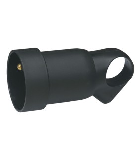 Prolongateur 2P+T 16A à anneau noir