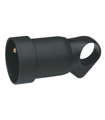 Prolongateur 2P+T 16A à anneau noir