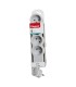 Rallonge 4x2P+T avec cordon 1,5m 3G 1mm2 - blanc/gris clair