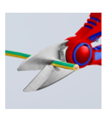 Ciseaux d’électricien 160mm - Gainage bi-matière - Tranchant en inox