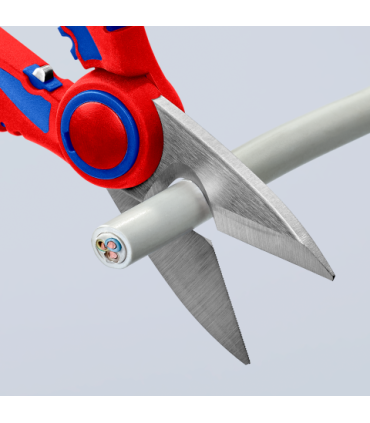 Ciseaux d’électricien 160mm - Gainage bi-matière - Tranchant en inox