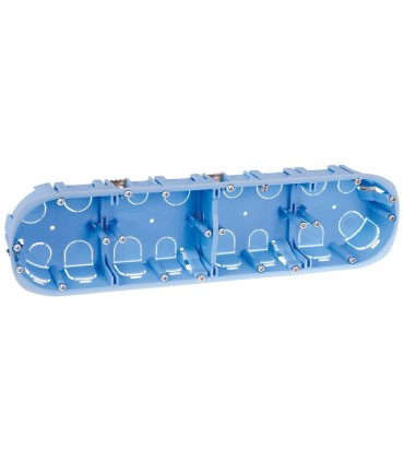 Boîte placo 4 postes ø 67mm Prof.40