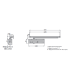 Ferme-porte GR3400, Force variable 3-4 NOIR bras anti-vandalisme
