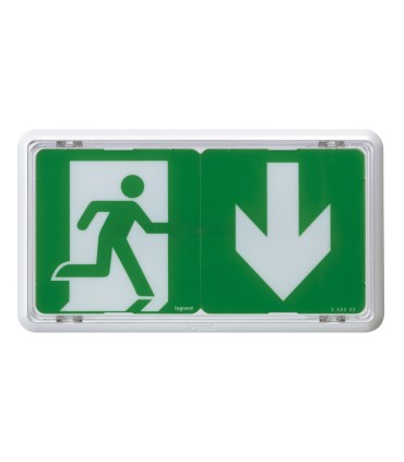 Baes eco 2 évacuation à leds IP43 - 45 lm - Legrand Sati adressable