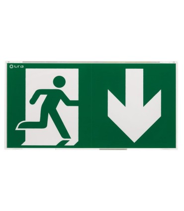 BAES d'évacuation Uralife saillie Super SATI connecté 45lm