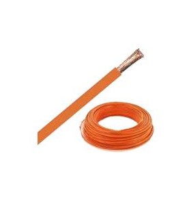 Câble H07VK 2.5mm² ORANGE Couronne 100m
