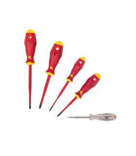 Sélection de 5 tournevis isolé SLIM