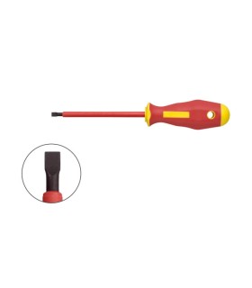 Tournevis plat isolé 1000V 150 x 6,5 x 1,2 mm