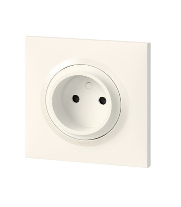 Prise de courant 2P à puit Dooxie Blanc complète / Legrand