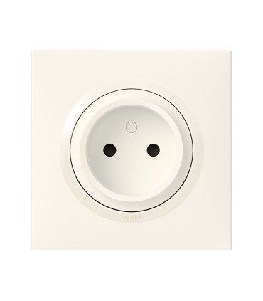 Prise de courant 2P à puit Dooxie Blanc complète / Legrand
