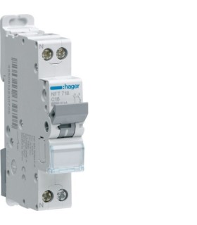 Disjoncteur 16A -1P+N - Courbe C